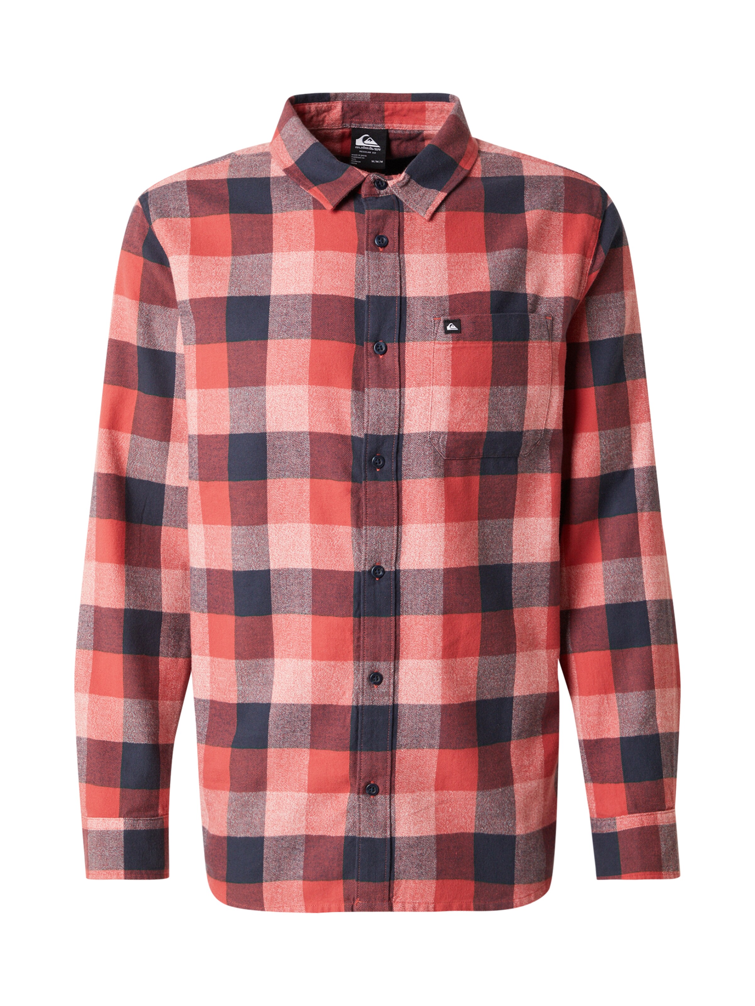 Chemise fonctionnelle 'MOTHERFLY' QUIKSILVER en rouge : devant