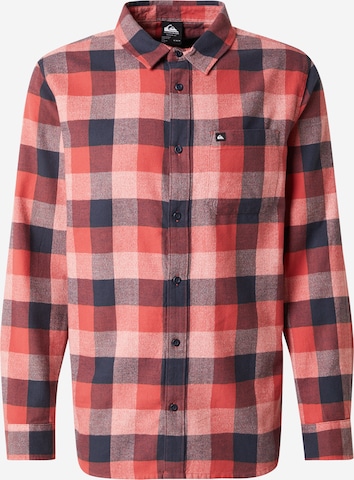 QUIKSILVER Regular Fit Funktionshemd 'MOTHERFLY' in Rot: Vorderseite