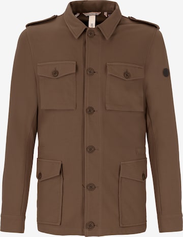 Distretto12 Between-Season Jacket in Brown: front