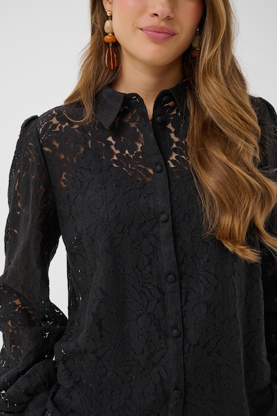 Cream Bluse i XS i sort, Produktvisning