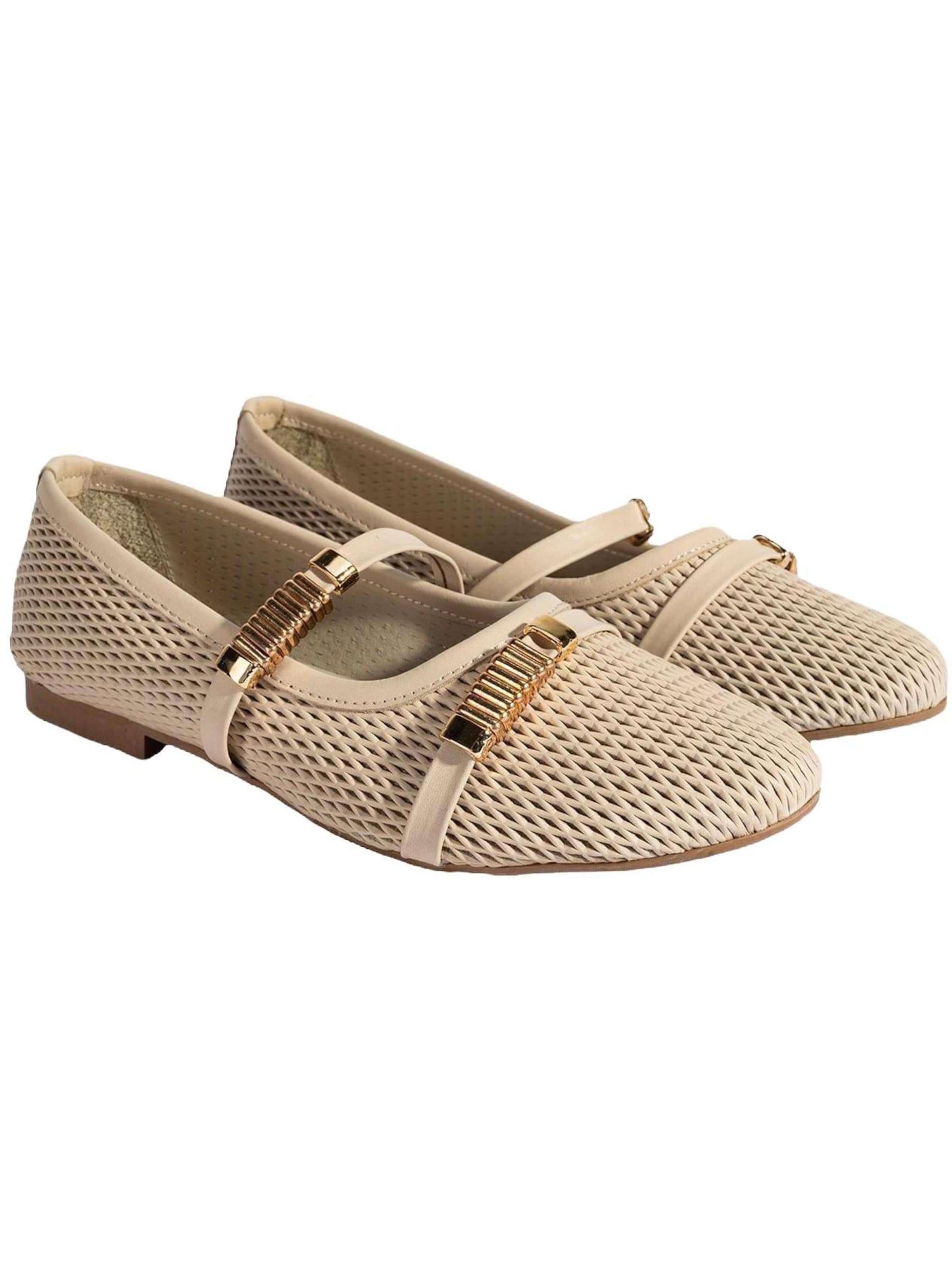 Desa Ballerina 'Ballettschuhe'‌‌‌ in Beige: Vorderseite