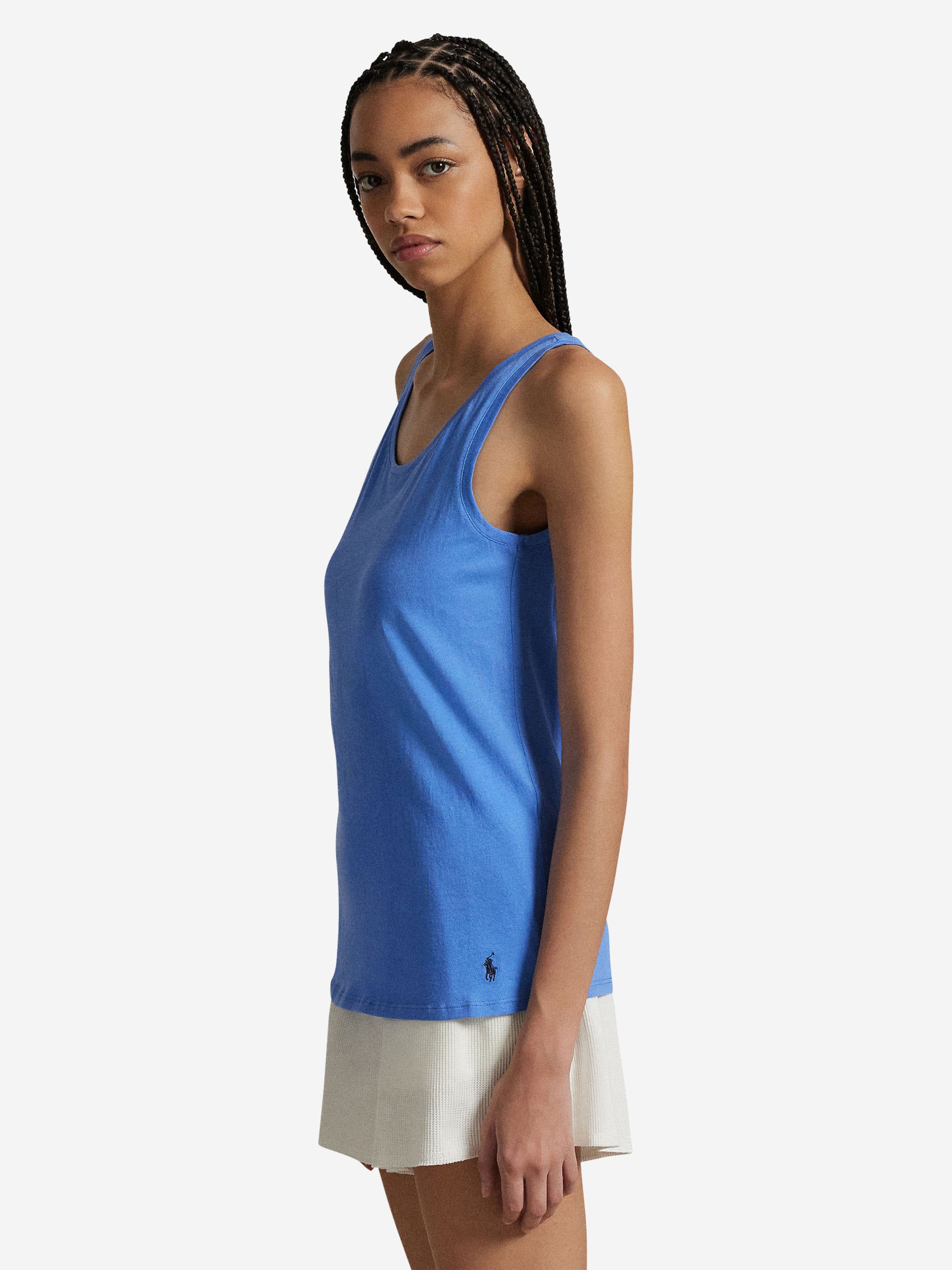 Polo Ralph Lauren Top ' Whisper Weight Cotton ' in Blue