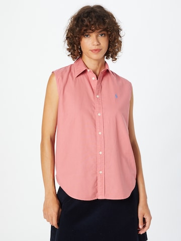 Polo Ralph Lauren Blouse in Pink: front