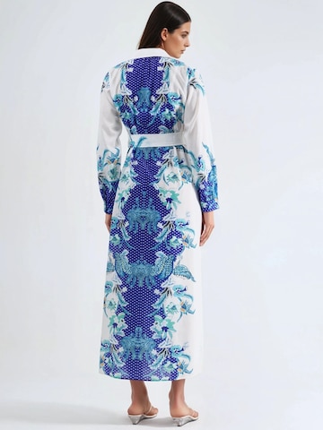MSN Collection Midi Kleid in Weiß