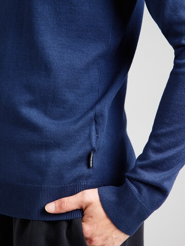 BLEND Trui in Blauw