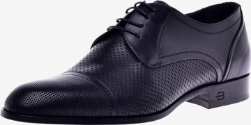 Chaussure à lacets Baldinini en noir : devant