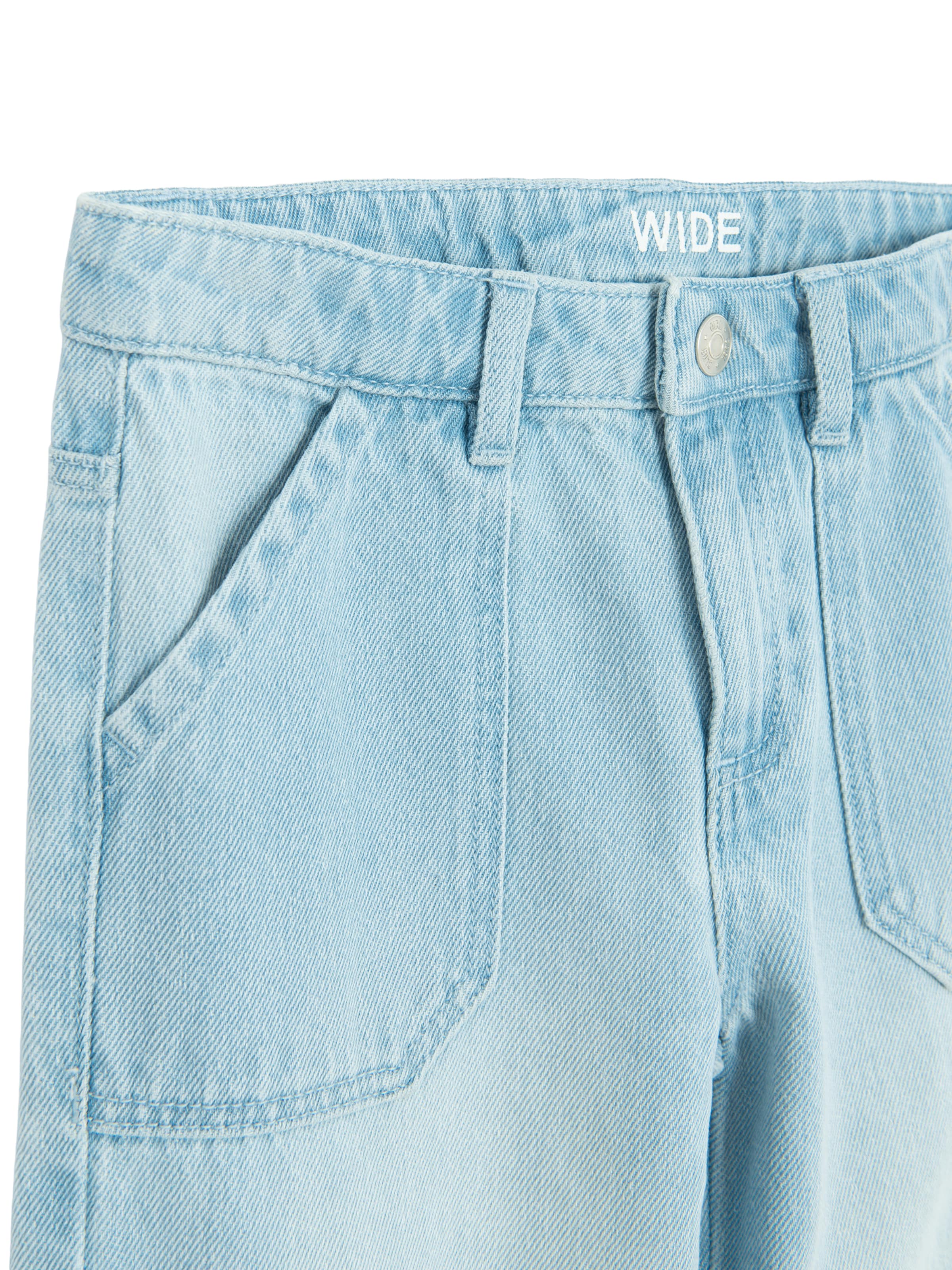 Cool Club Wide Leg Farkut värissä sininen