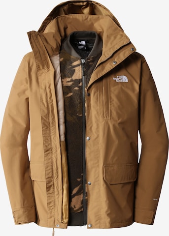 THE NORTH FACE Outdoorjacka 'PINECROFT' i brun: framsida