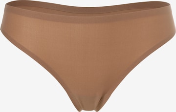 Chantelle Thong in Brown: front