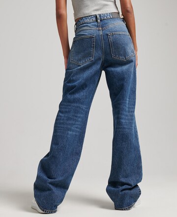 Wide Leg Jean Superdry en bleu