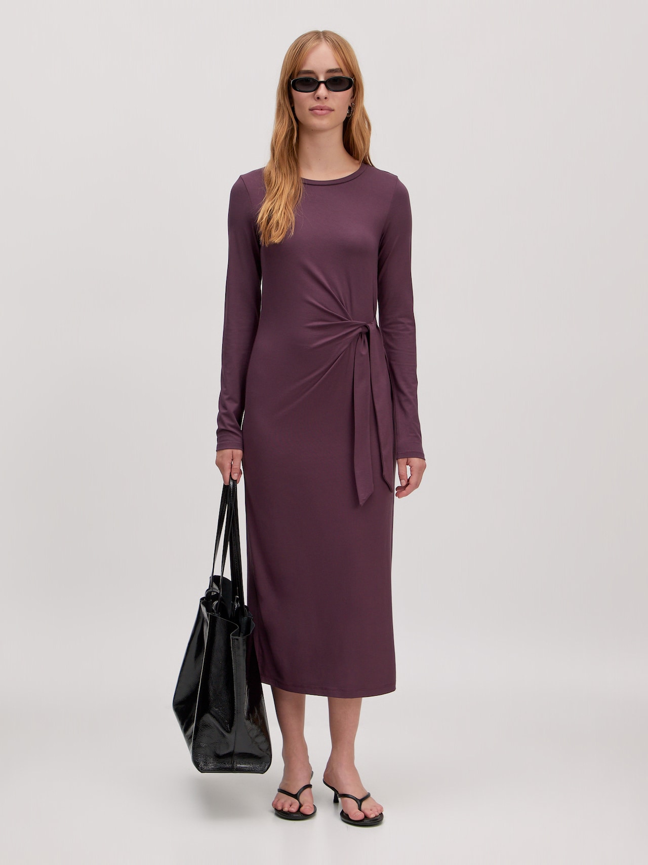 EDITED Produkte Kleid 'Beate' burgunder