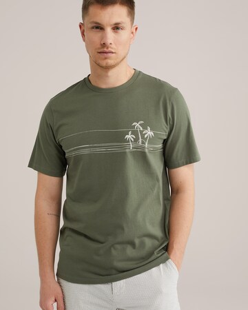 WE Fashion Bluser & t-shirts i grøn: forside