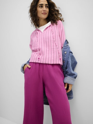 bonprix Loosefit Hose in Lila: Vorderseite