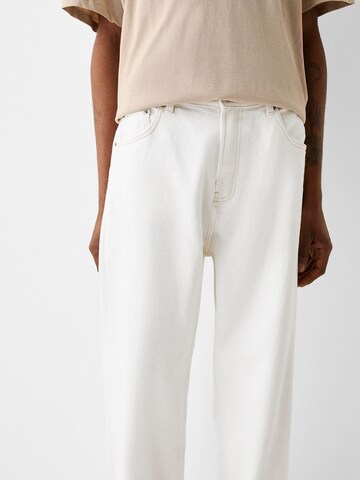 Bershka Loose fit Jeans in White