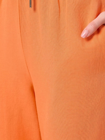 Wide Leg Pantalon Tommy Life en orange
