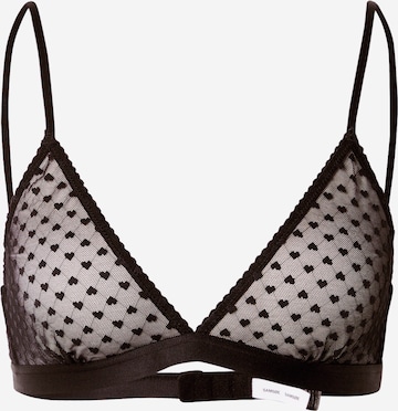 Soutien-gorge 'Saviolet' Samsøe Samsøe en noir : devant