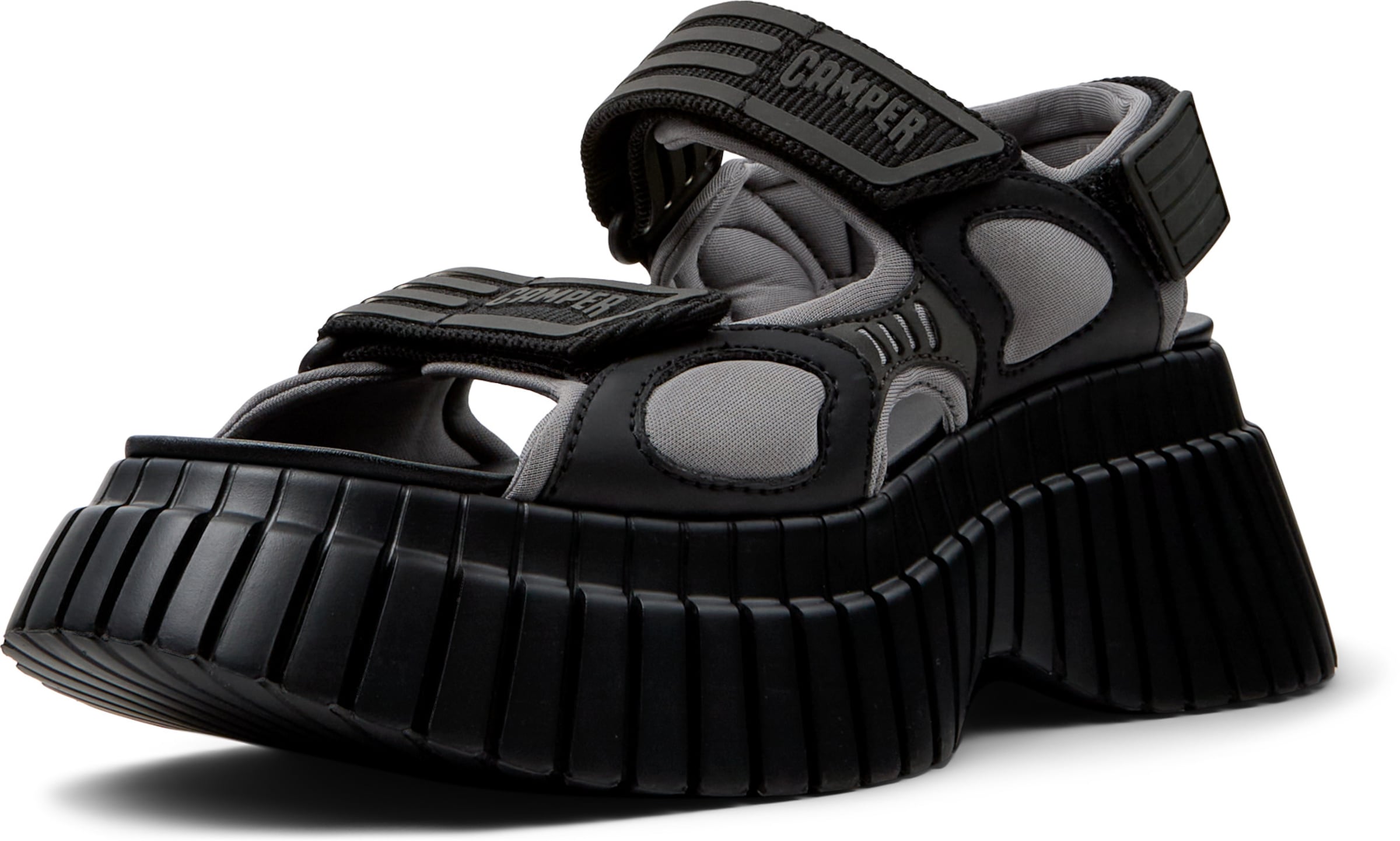 CAMPER Trekking sandal &#x27;BCN&#x27; in Black: front