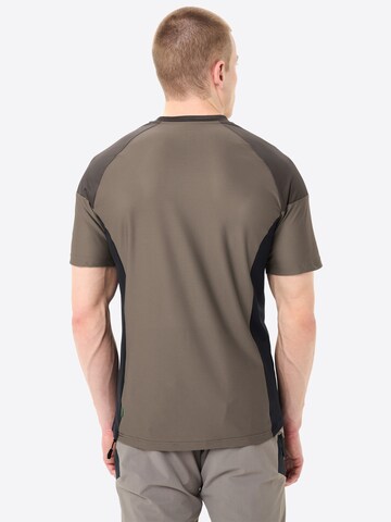 VAUDE T-Shirt 'Moab VI' in Braun