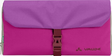 Trousses de toilette 'WegaWrap' VAUDE en rose : devant