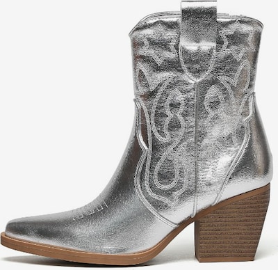 Smile Favorites Cowboystiefel in silber, Produktansicht