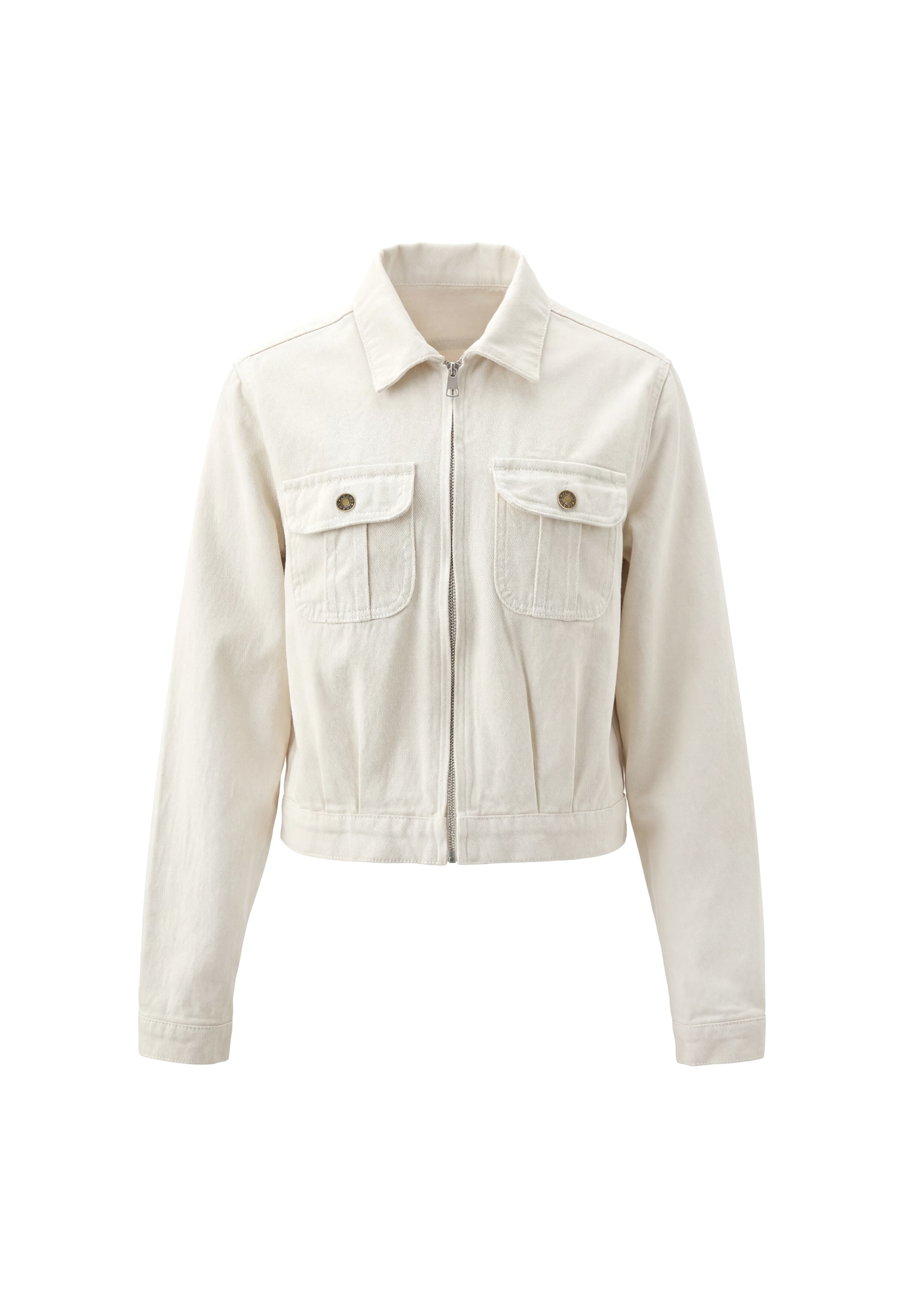 MYMO Veste mi-saison en S en écru, Vue avec produit