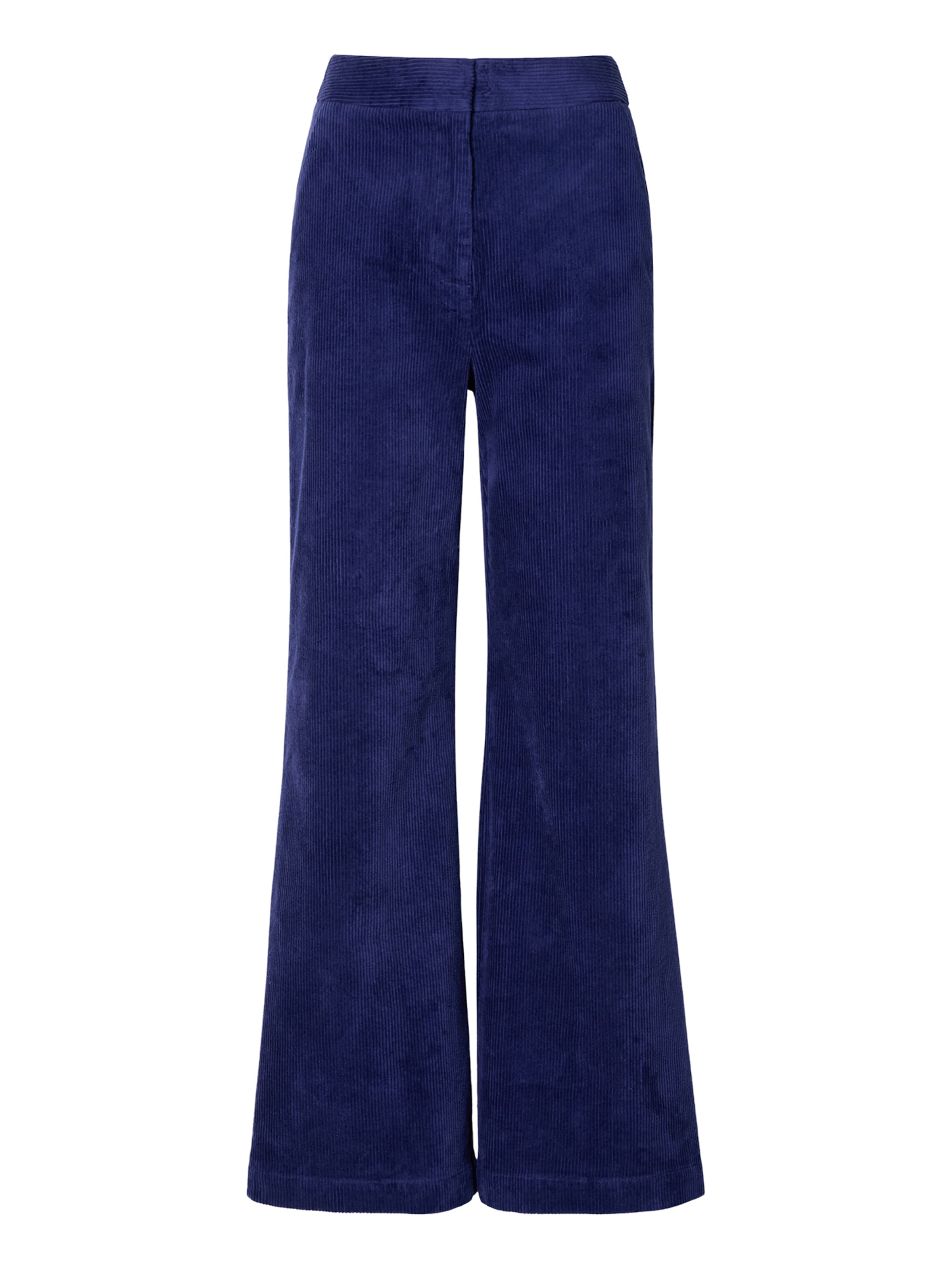 MSCH COPENHAGEN Wide Leg Bukser 'Geggo' i blå: forside