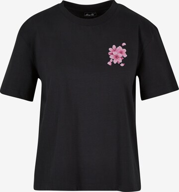 T-shirt Mister Tee en noir : devant