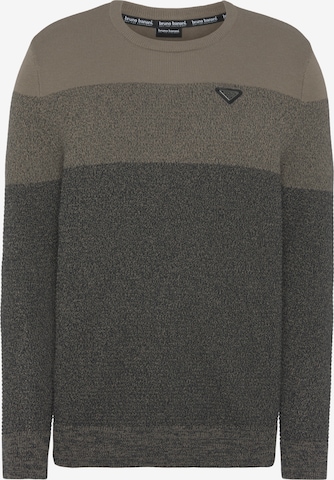 BRUNO BANANI Sweater in Brown: front