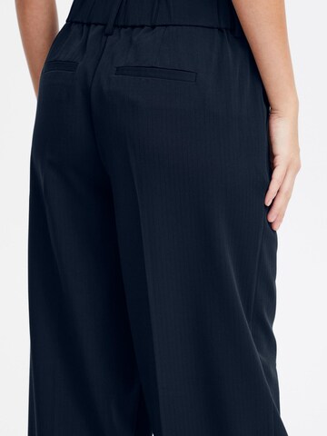 Fransa Wide Leg Hose 'Friga' in Blau