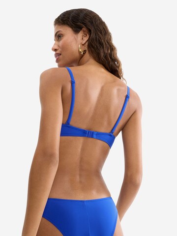 TRIUMPH Triangel Bikini-Top ' Red Label Mix & Match Summer ' in Blau