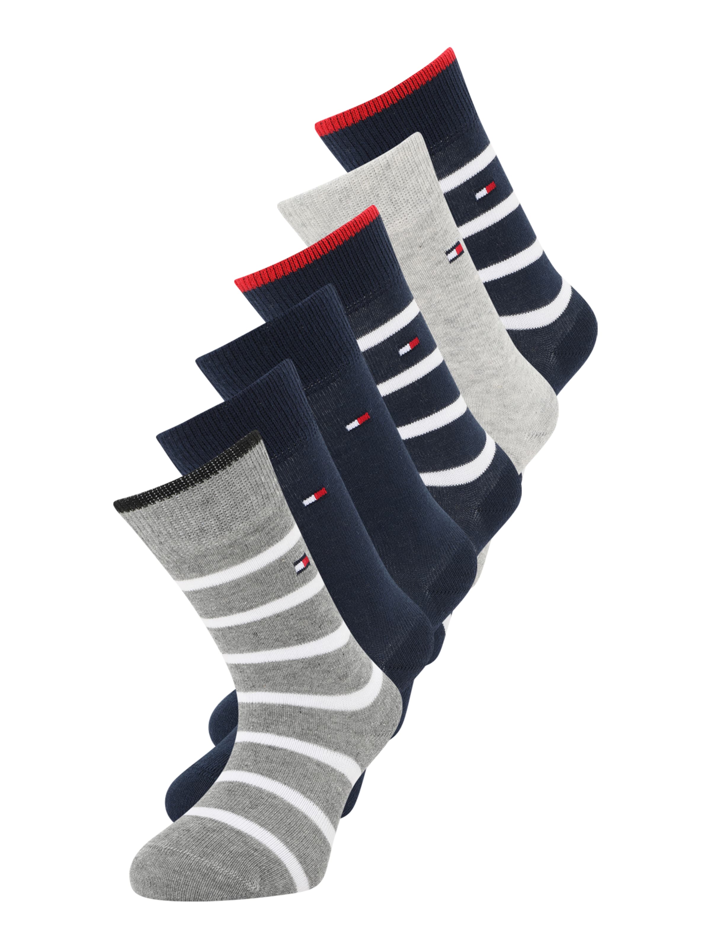 TOMMY HILFIGER Zokni 'BRETON' - kék: elől