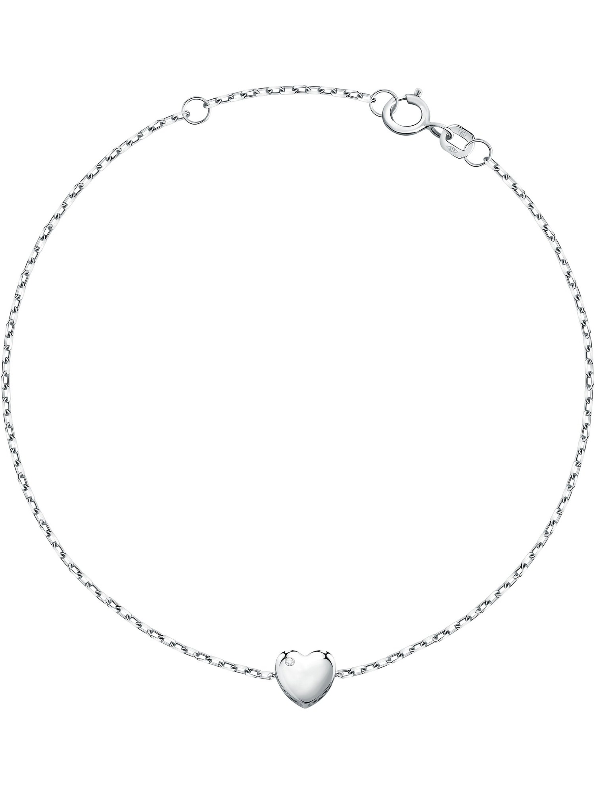 CHRIST Armband in Silber: Vorderseite