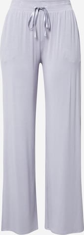 TRIUMPH Pajama pants 'Climate Aloe TROUSER' in Grey: front