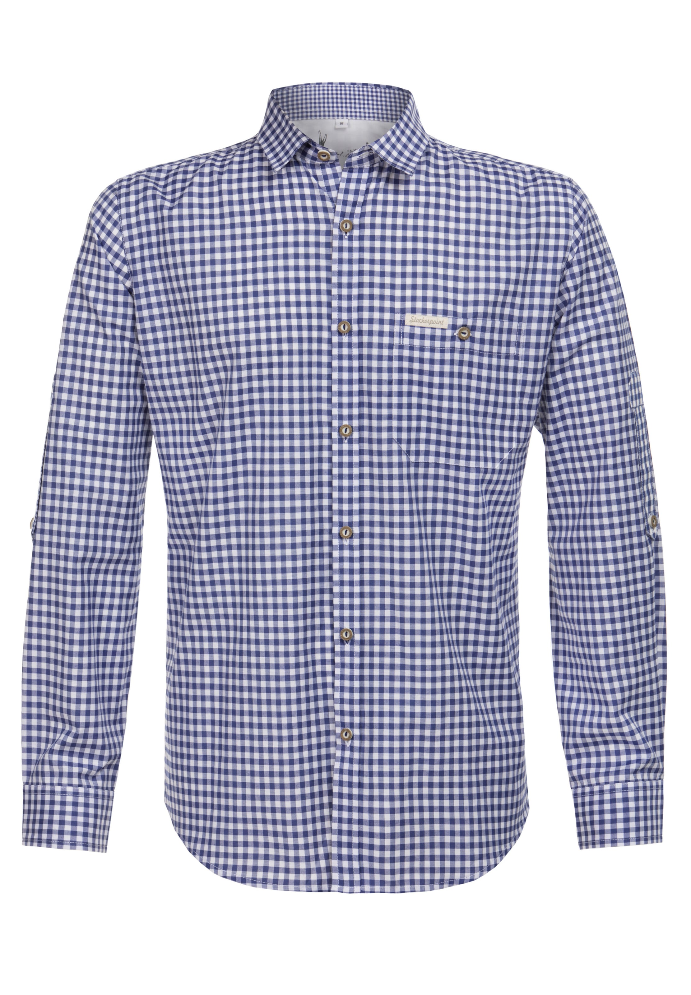 STOCKERPOINT Hemd 'Campos3' in Blau: Vorderseite