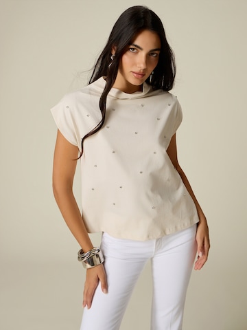 oltre - Camiseta en blanco