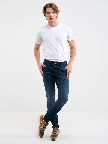 BIG STAR Slimfit Jeans 'Deric' in Blauw