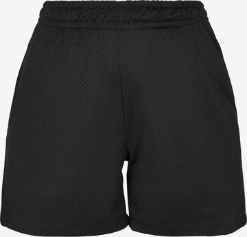 9N1M SENSE Regular Pants in Black: front