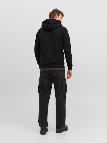 JACK & JONES - Sudadera con cremallera 'Bradley' en negro