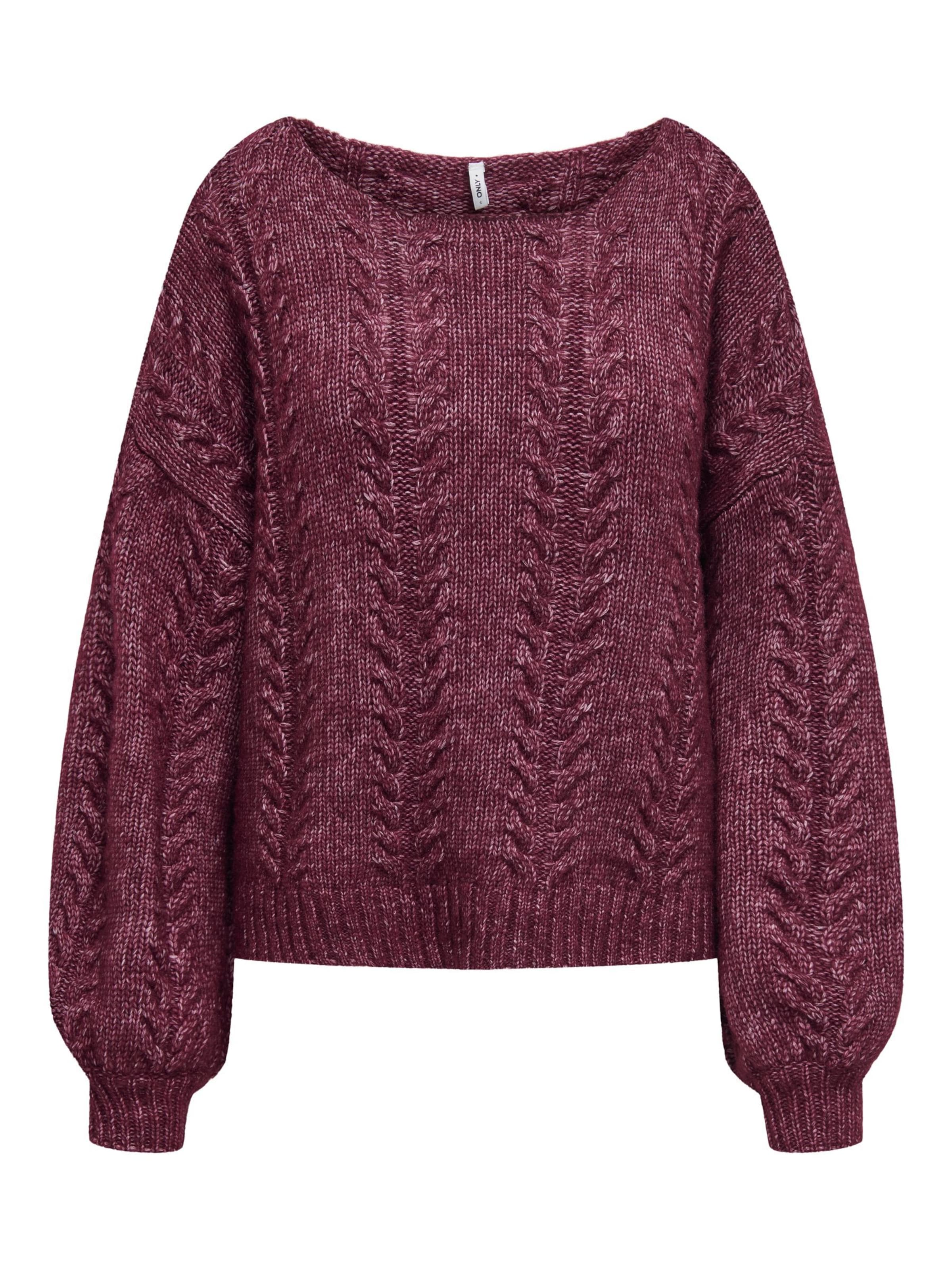 ONLY Pullover 'ONLIda' in Lila: Vorderseite