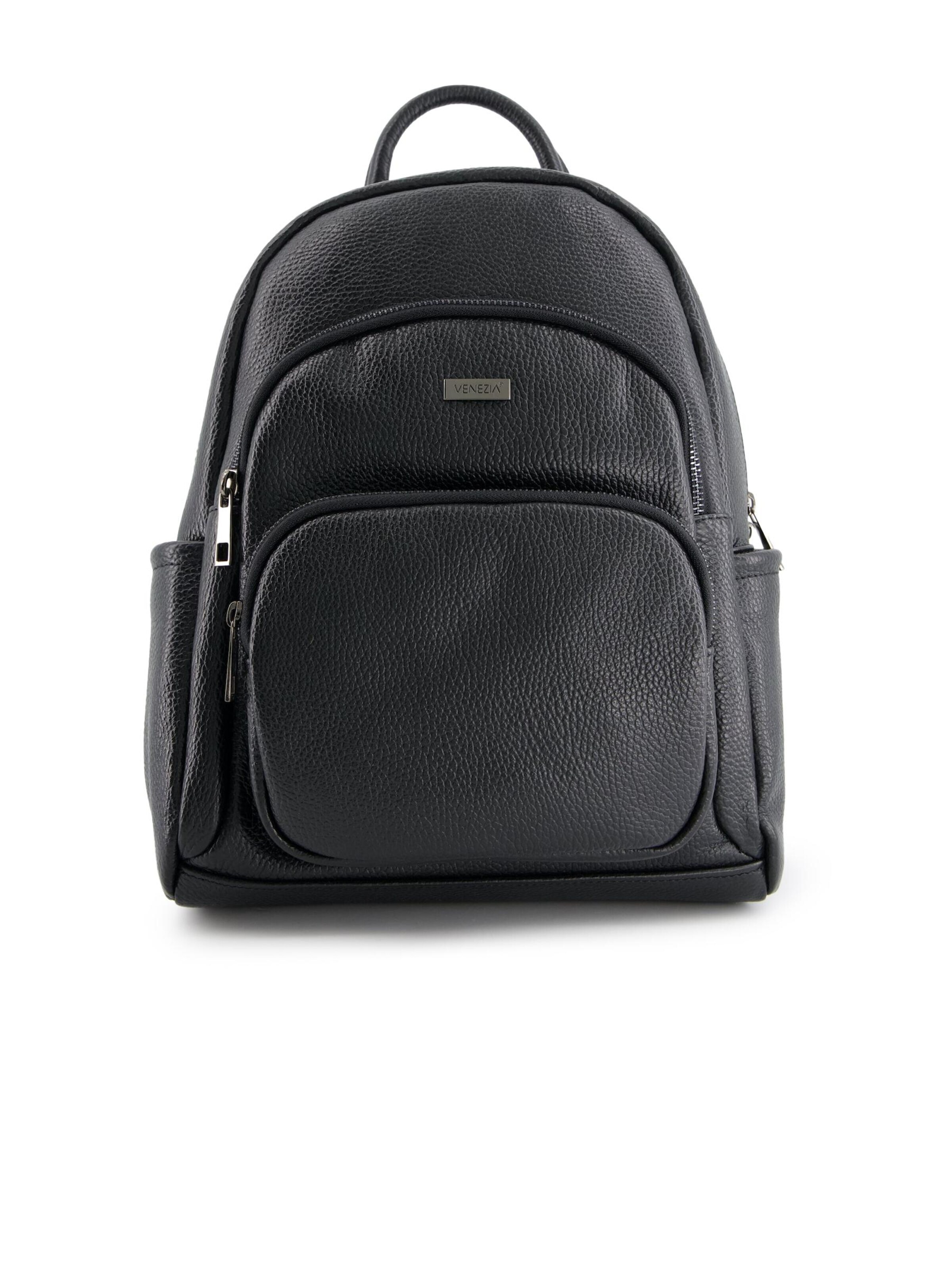 VENEZIA Rucksack 'Venezia'‌‌‌‌‌‌‌‌‌ in Schwarz