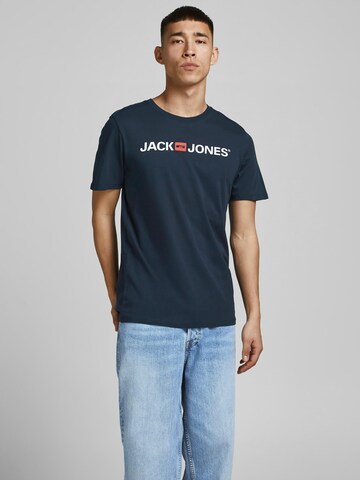 JACK & JONES Tričko 'Essentials' - Modrá: predná strana