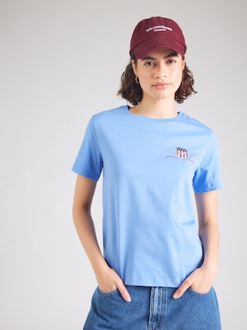 GANT T-Shirt in Blau: Vorderseite