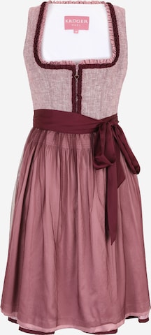 Krüger Madl Dirndl värissä lila: etupuoli