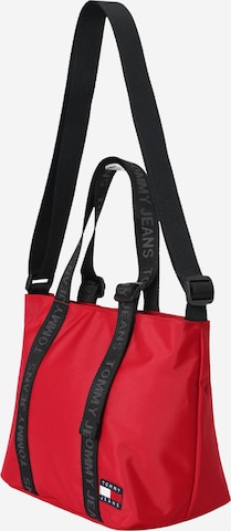 Tommy Jeans - Shopper 'Essential' em vermelho