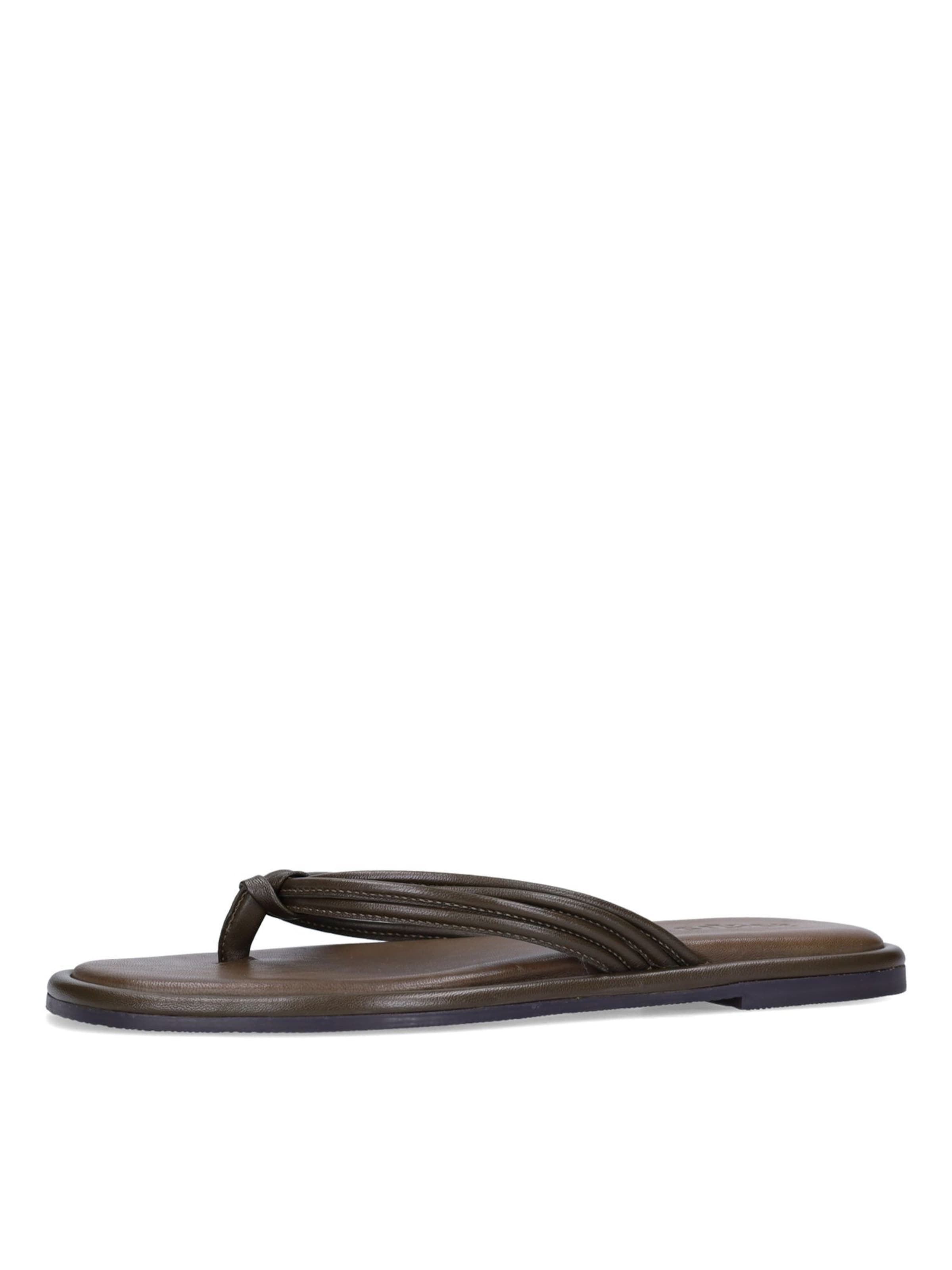 Mule SACHA en marron : devant