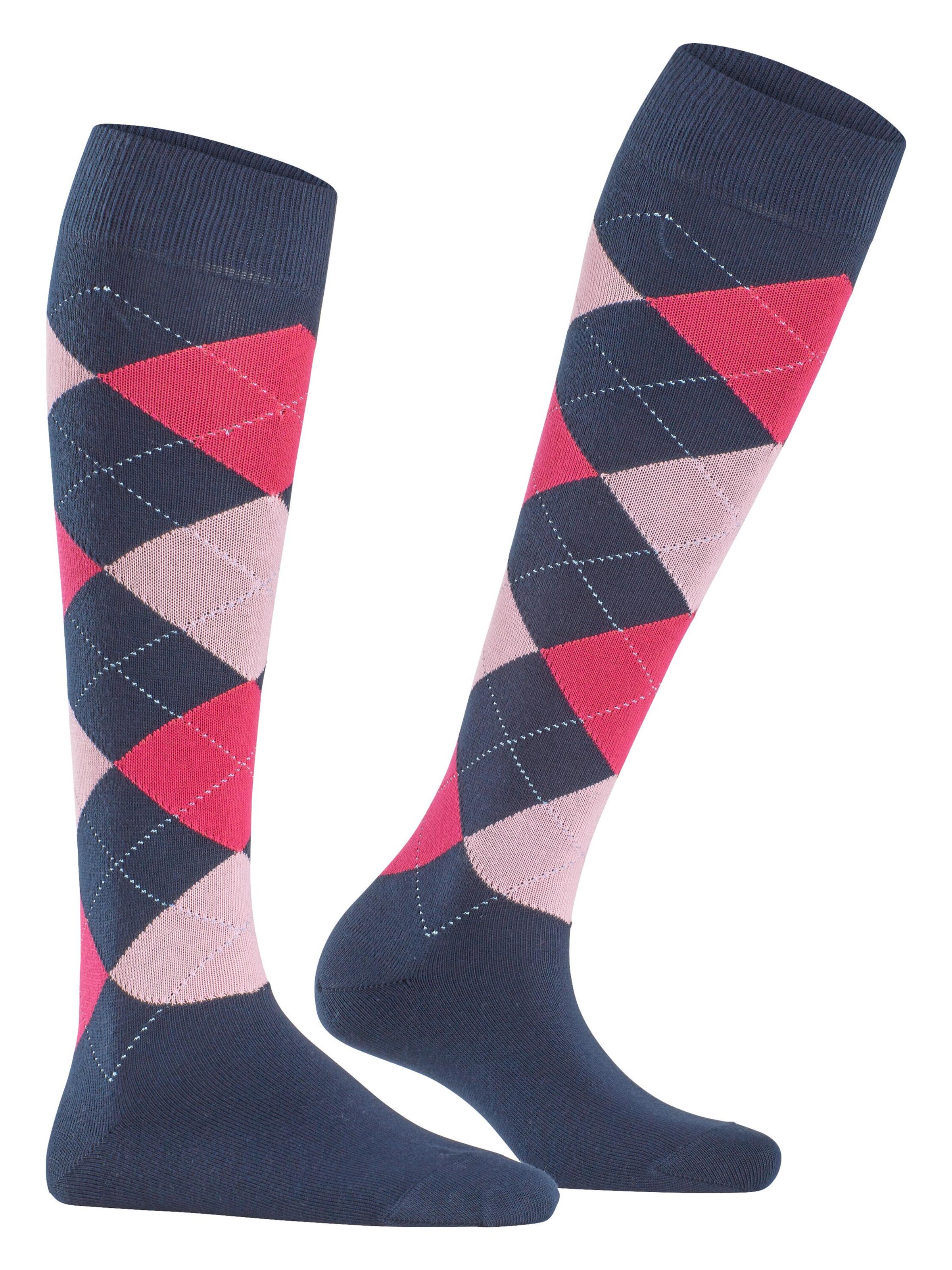 BURLINGTON Overknee Strümpfe 'Queen'‌‌‌‌‌‌‌‌‌ in Blau