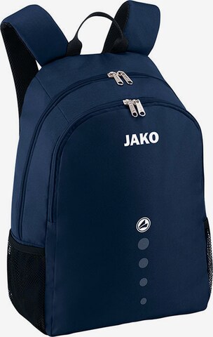 JAKO Sports Backpack in Blue: front