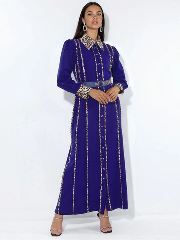 MSN Collection Kleid in Blau: Vorderseite