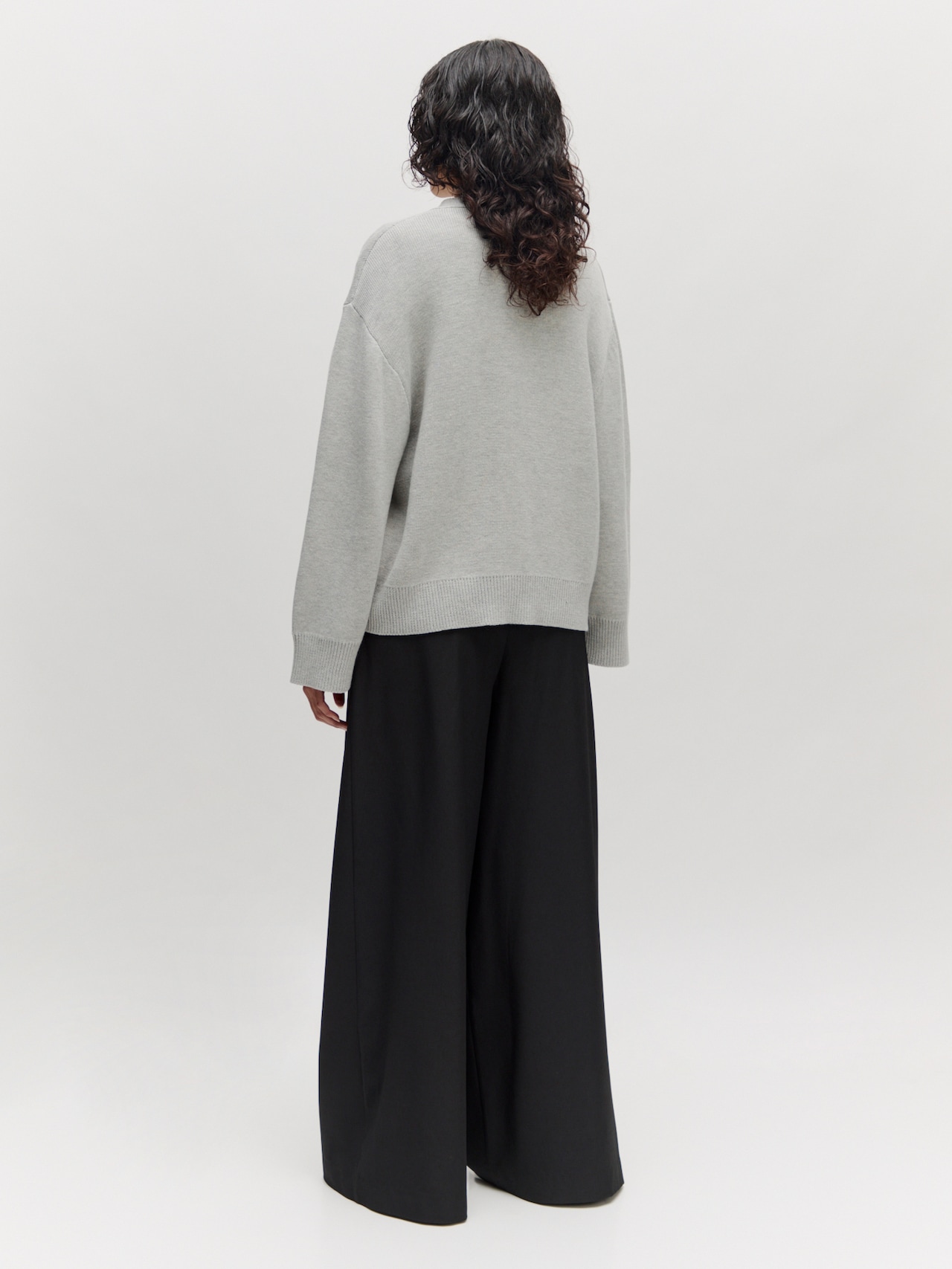 EDITED Produkte Strickjacke 'Onorina' grau