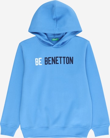UNITED COLORS OF BENETTON - Sweatshirt em azul: frente